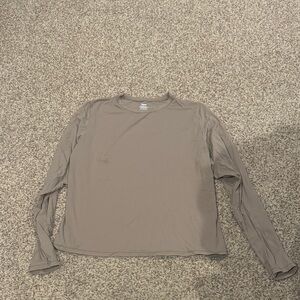 SKIMS tan long sleeve